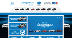 Desktop Screenshot of carlhoganhonda.com
